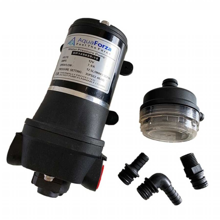 AquaForza Hidrofor 17 Litre/dk 40Psi 12 volt