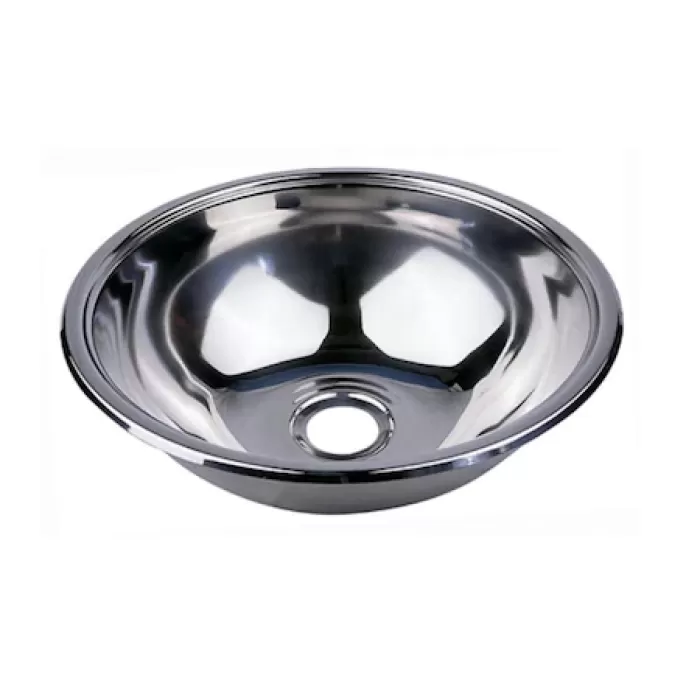 Tekne - Karavan için Evye Lavabo, Krom, 26cm