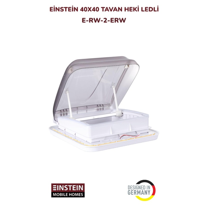 EİNSTEİN 40 X 40 TAVAN HEKİ LEDLİ SİNEKLİK GÜNEŞLİK DAHİL