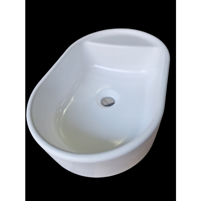 KARAVAN BANYO OVAL LAVABO POLYESTER 27 X 40 X 11