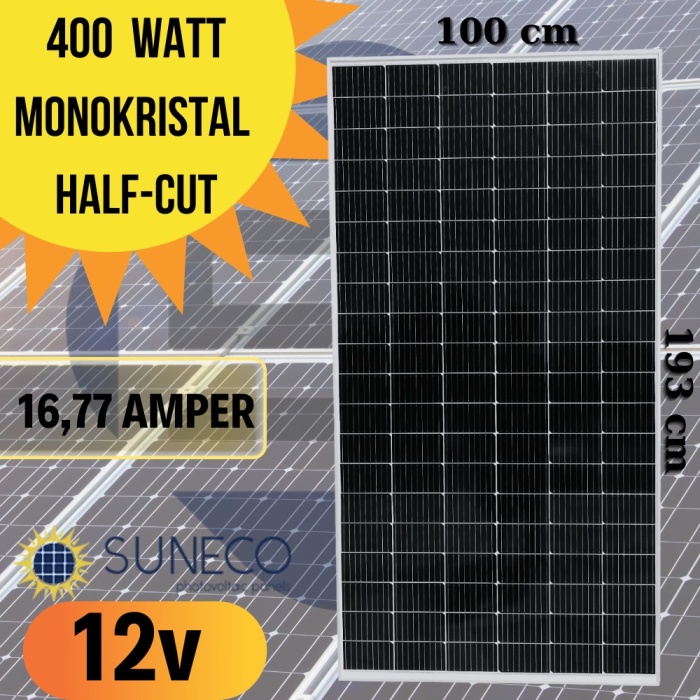 SUNECO 400w Monokristal Güneş Paneli