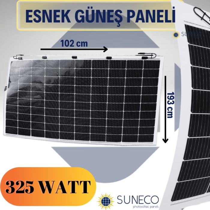 Suneco  Esnek Güneş Paneli 325 W