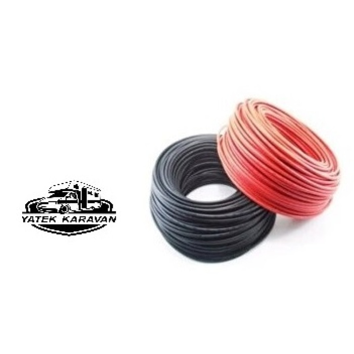 1 x 1.5 Tekli Marin Kalaylı Güç Kablosu Kırmızı