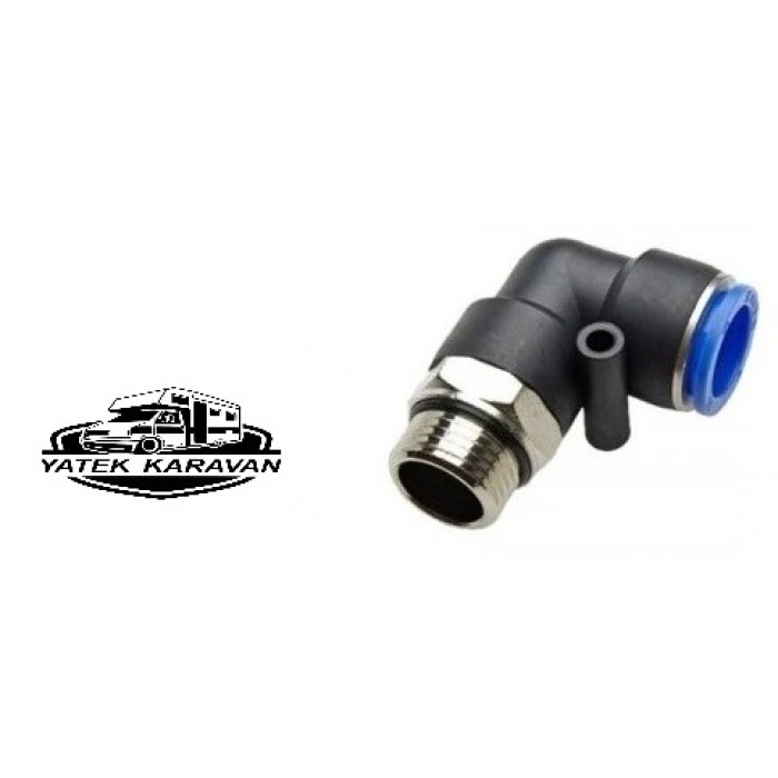 12 MM PNÖMATİK ERKEK DİRSEK 1/2
