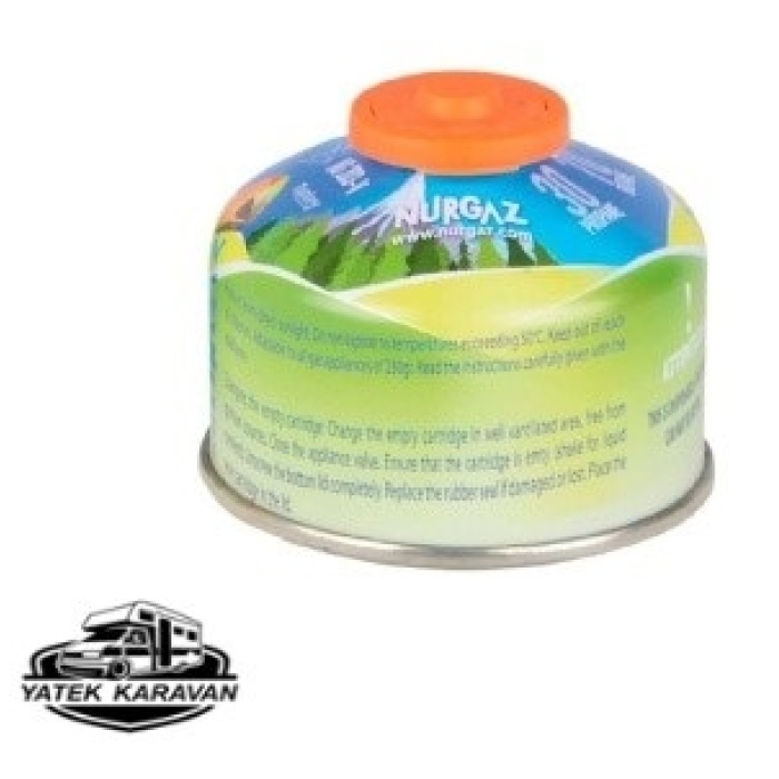 Nurgaz 80 gr Vidalı Kartuş