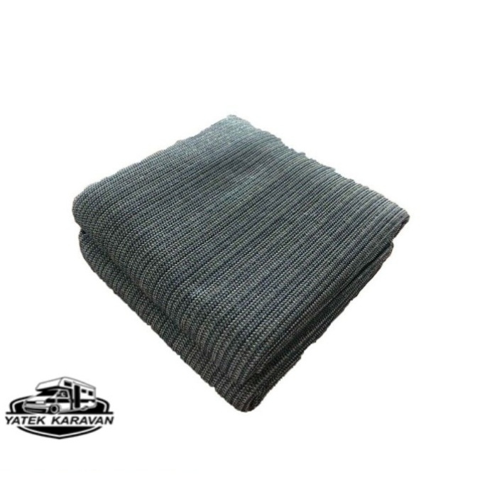 Ekstra Kalın Nefes Alabilen Zemin Halısı 250x400 cm 3,2 Kg Mavi/Gri
