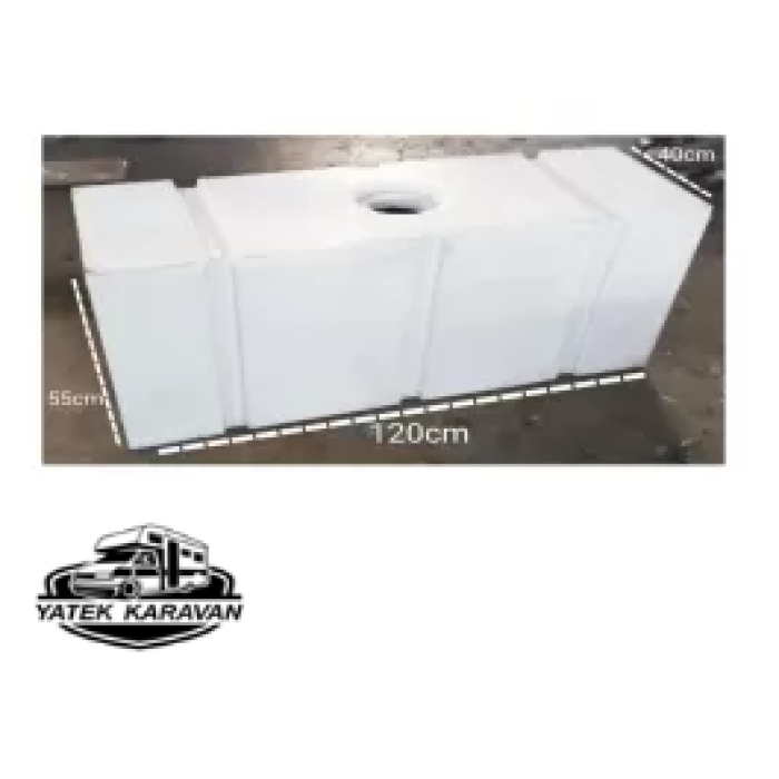 KARAVAN SU DEPOSU 275 Lt Temiz Su  Beyaz