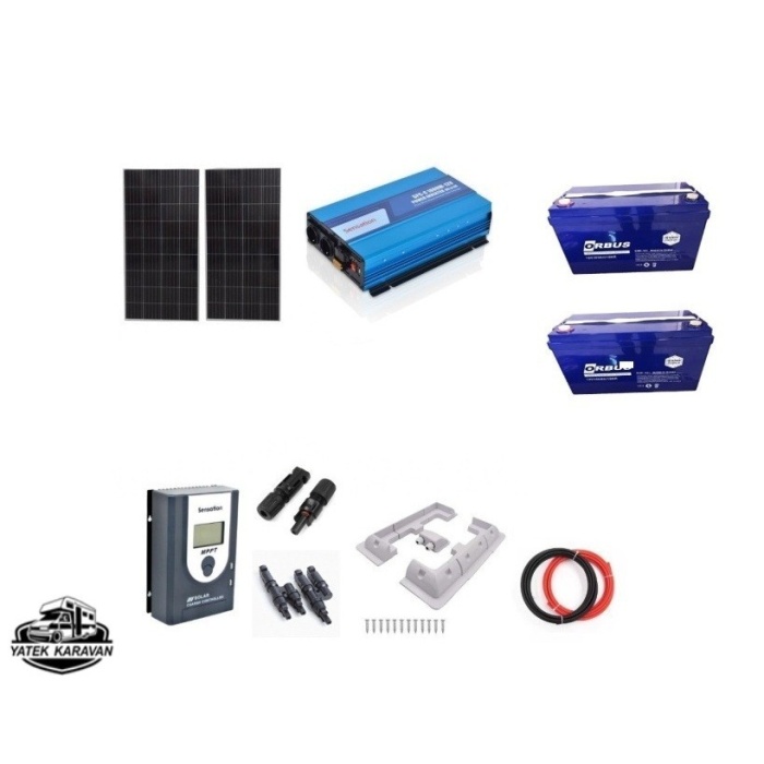 Karavan Solar Enerji Sistemi Set 1
