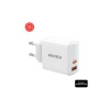 20w Pd Led Göstergeli Ultra Hızlı Şarj Adaptörü Usb-C PD 20W + Usb-A Quick Charge 3.0