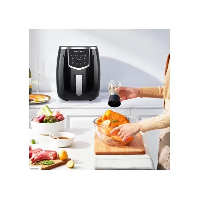 RossClean Cook Fresh 5,5l Dijital Airfryer Fritöz