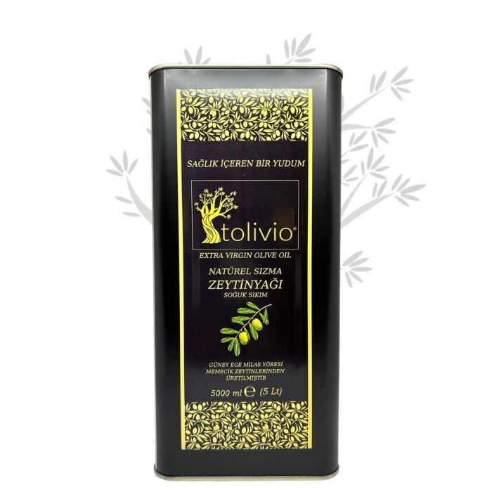 Tolivio Mutfak 5 Lt -  Memecik Natural Sızma Zeytinyağı Olgun Hasat