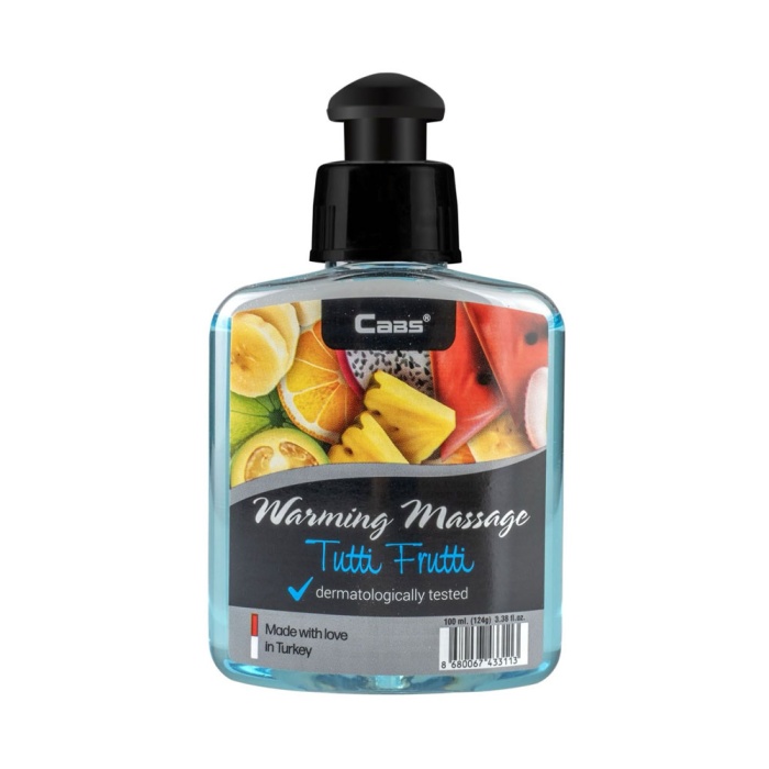 Warming Massage Tutti Frutti Aromalı Isınma Etkili Masaj Yağı 100ml.