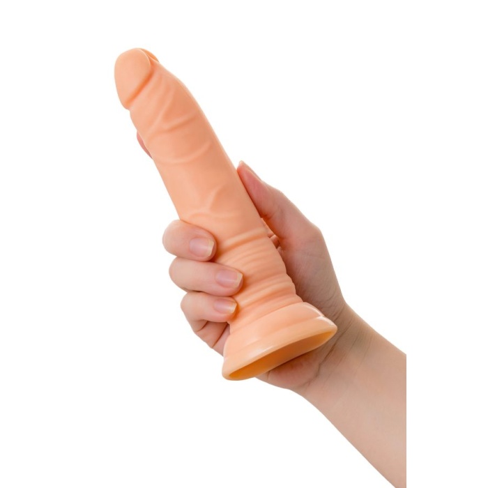 18cm Vantuzlu Gerçekçi Realistik Dildo