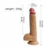 Realistik Dildo - Esmer 24,5 cm