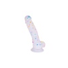 Silikon Realistik Gökkuşağı Dildo 18cm