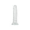 Şeffaf Fosforlu Silikon Dildo 13 cm