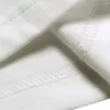 AICG Baskılı Kadın Oversize Bisiklet Yaka T-shirt  - Beyaz