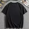 Erkek Dağ Grafikli Tişört, Yaz için Büyük Beden Rahat T-shirt - Siyah