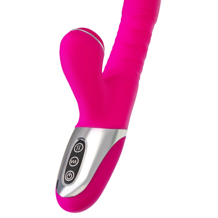 JOS TO-FROLLY Vakum Dalgası Vibratörü, Silikon, Pembe, 21,5 cm