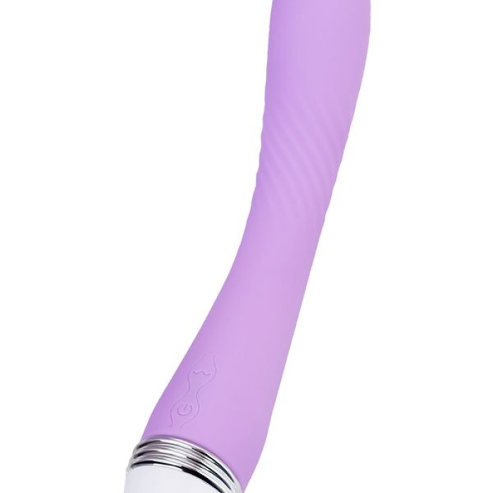 10 Modlu USB Şarjlı 22cm Mor Vibratör