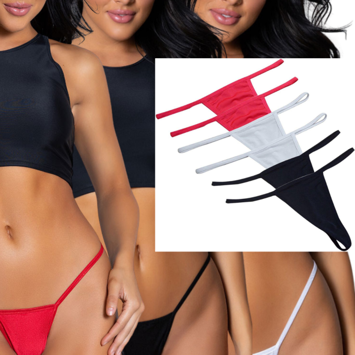 Süprem Penye Tanga Külot 6lı Model RenkliModellerimiz 83010-6LI