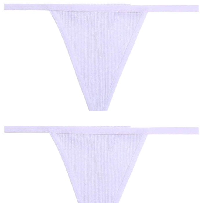 Süprem Penye Tanga Külot 2li Model RenkliModellerimiz 83014-2Lİ