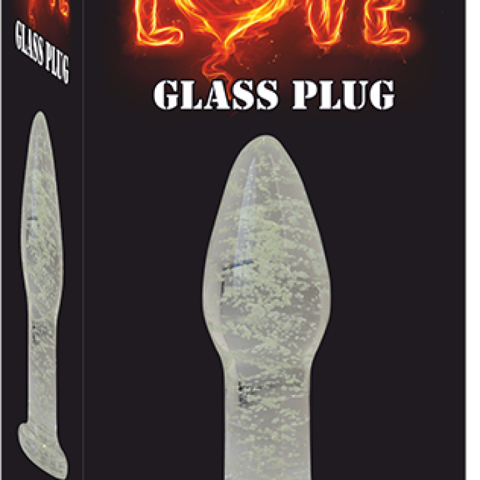 LOVE GLASS PLUG