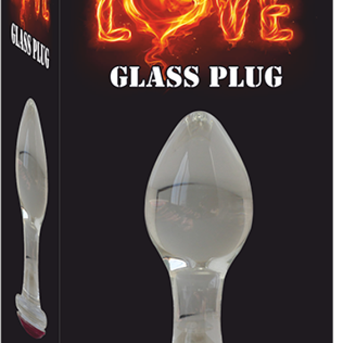 LOVE GLASS PLUG