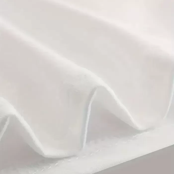 Ön Arka Ejder Baskılı Oversize Bisiklet Yaka T-shirt - Beyaz