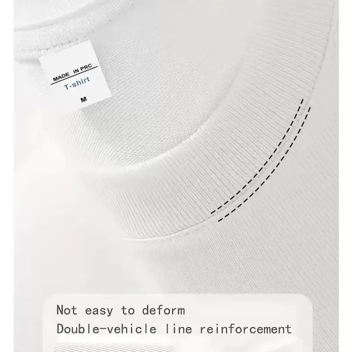 Day One Baskılı Oversize Bisiklet Yaka T-shirt - Beyaz