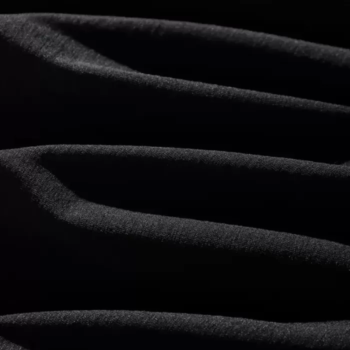 Erkek Dağ Grafikli Tişört, Yaz için Büyük Beden Rahat T-shirt - Siyah