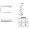 ATtiny2313A-SU SMD 8-Bit 20MHz Mikrodenetleyici SOIC-20