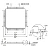 MSP430F6723IPN 16-Bit 25MHz Smd Mikrodenetleyici LQFP80