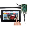 7 Inch HDMI IPS LCD Ekran (H) - Muhafazalı - Raspberry Pi Uyumlu - 1024x600