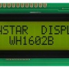 2x16 Lcd Ekran Yeşil - WH1602B-YYH-ETK