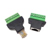 Ethernet RJ45 Erkek Fiş Terminal Bloğu