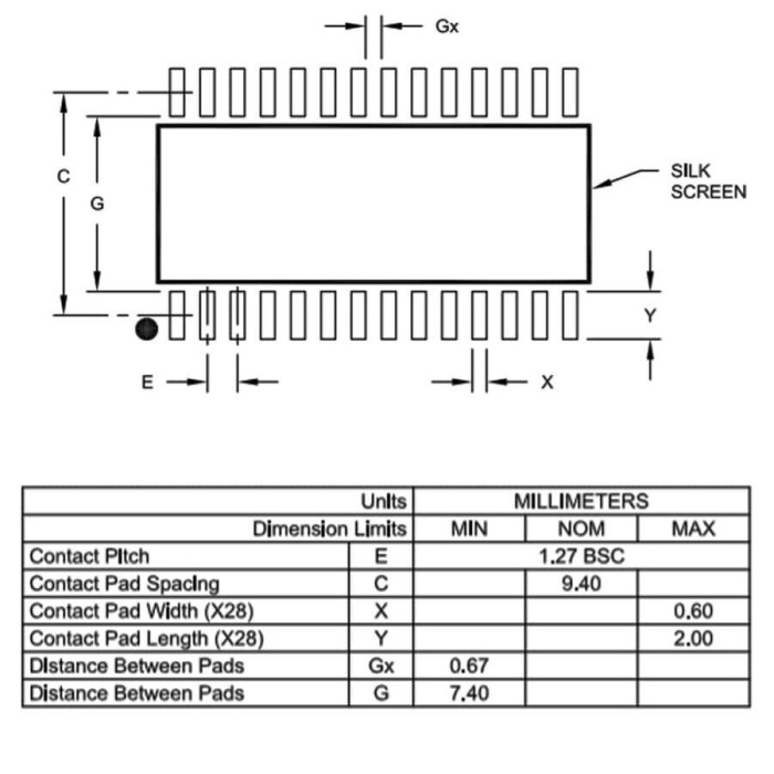 PIC16F1933-I/SO Smd 32MHz 8-Bit Mikrodenetleyici Soic28