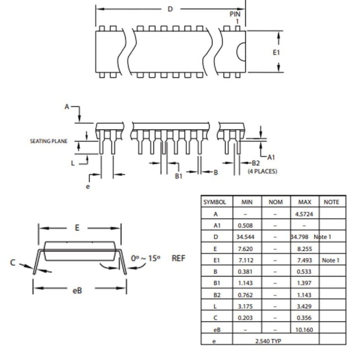 ATMEGA88PA-PU 8-Bit 20MHz Mikrodenetleyici DIP-28