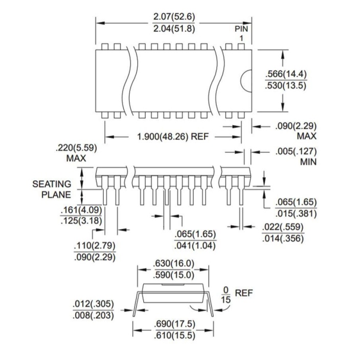 AT89C52-24PC 8-Bit 24MHz Mikrodenetleyici DIP-40