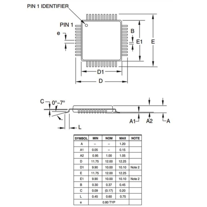 ATXMEGA32A4U-AU SMD 8Bit 32Mhz Mikrodenetleyici TQFP-44