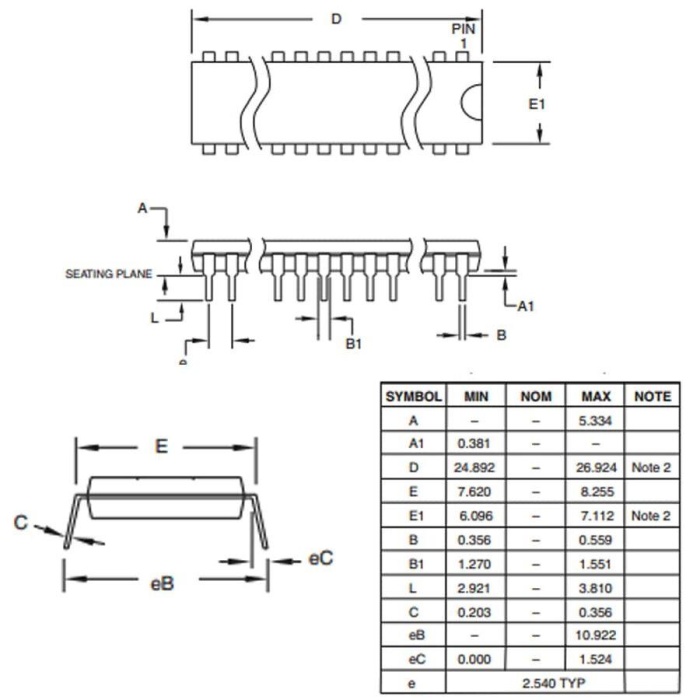 AT89C2051-24PU 8-Bit 24MHz Mikrodenetleyici DIP-20