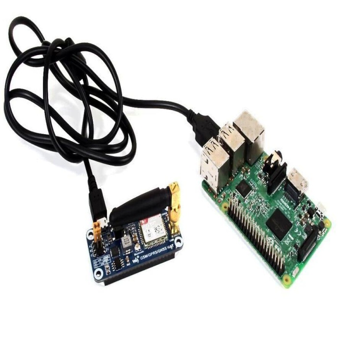 SIM808 Arduino - Raspberry Pi GSM - GPS - GPRS Geliştirme Modülü (IMEI No Kayıtlıdır)