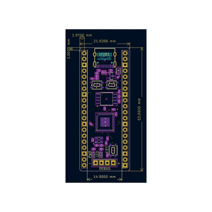 Raspberry Pi RP2040 Tabanlı Geliştirme Kartı - 4MB