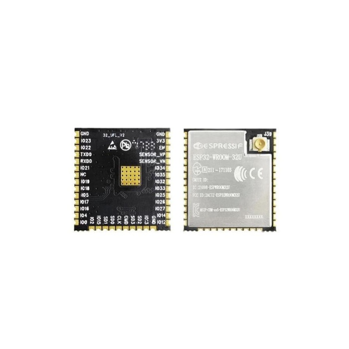 ESP32-WROOM-32U 16M 128Mbit Flash Wi-Fi Bluetooth Modülü