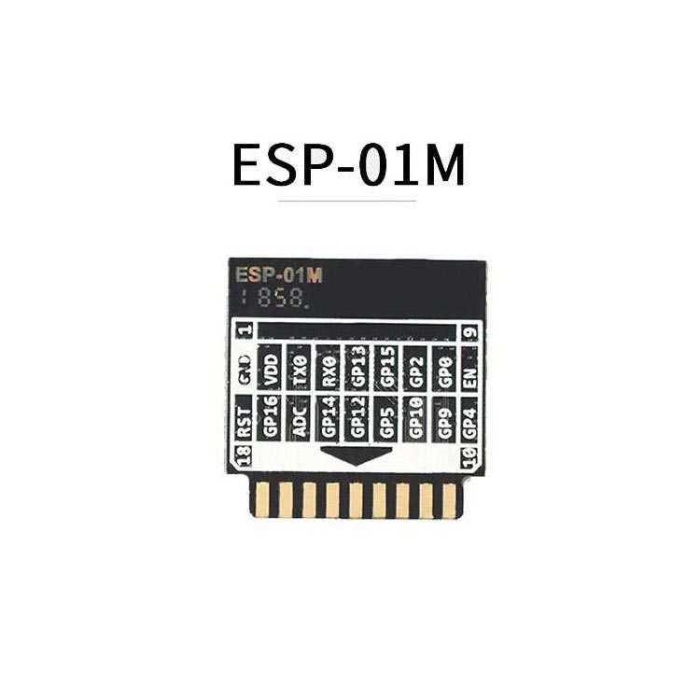 ESP-01M 1Mbit Flash WiFi Modülü (Minyatür ESP-8266)