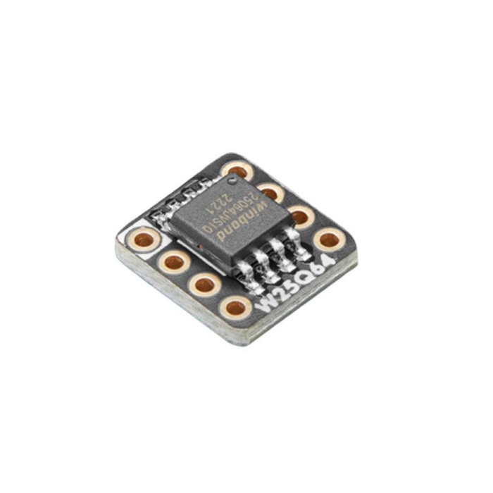 QSPI DIP Breakout Kartı - W25Q128 - 128 MBit 16 MByte