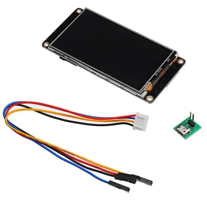 3.2 Inch Nextion HMI Dokunmatik TFT Lcd Ekran + 8 Port GPIO / 16MB Dahili Hafıza