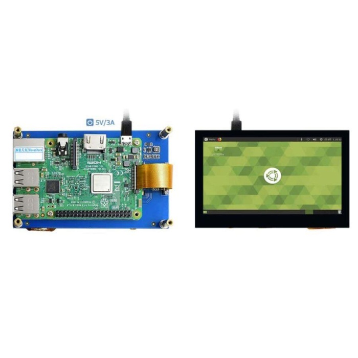 Raspberry Pi 4.3 inç Kapasitif Dokunmatik Ekran DSI Arayüz 800×480