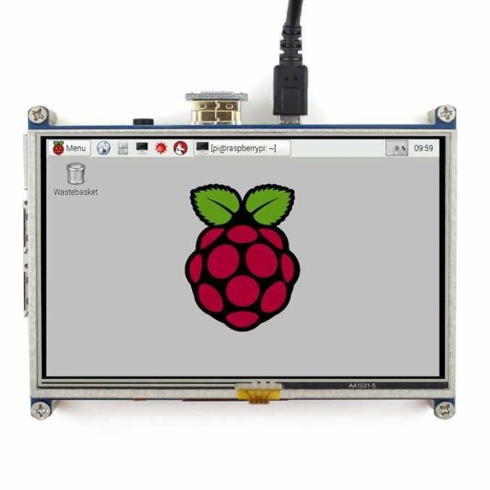 Raspberry Pi 5 Inch HDMI Lcd Ekran 800×480