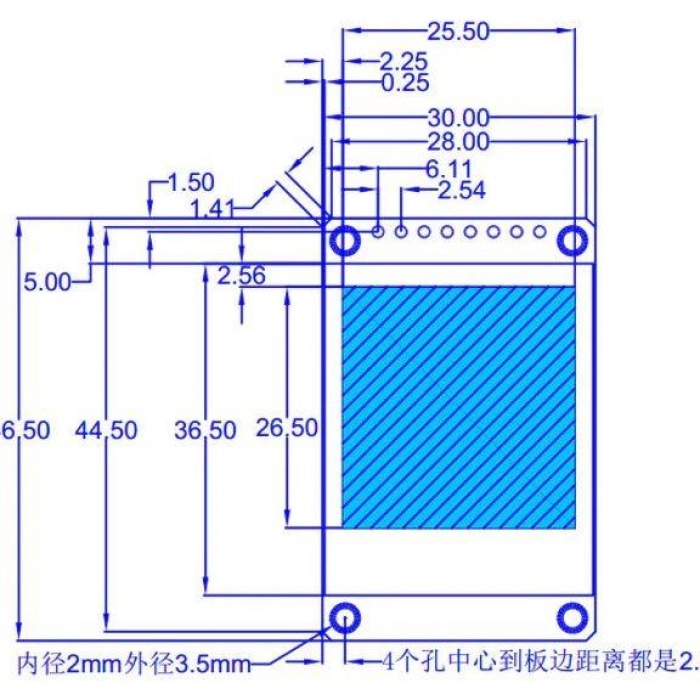 1.44 inch Oled Arduino TFT LCD Ekran Modülü